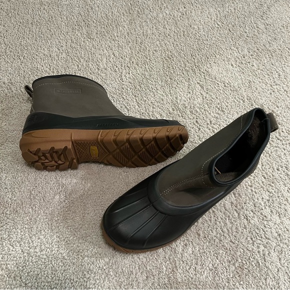 Men’s Lacrosse green waterproof slip on boots size 9 - Picture 1 of 6